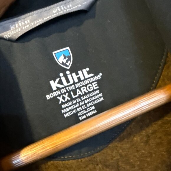 Kühl Mens Revel Fleece 1/4 Zip Pullover Sweater XX Large Gorpcore Hiking Outdoor - Picture 3 of 8